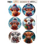 Scenery Push out - Berries Beauties - Highland - Round