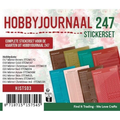 Stickerset Hobbyjournaal 247