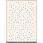 Stencil - Card Deco Essentials - A Very Furry Christmas - Very Furry Pattern - A5