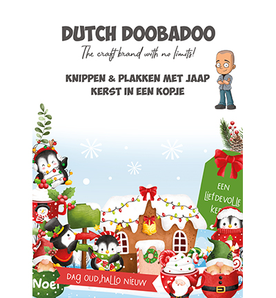 Dutch Doobadoo – Christmas in a cup decoupage boek 473.015.001