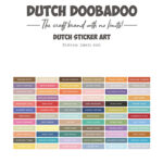 Dutch Doobadoo - Sticker Mini Distress labels 491.200.039