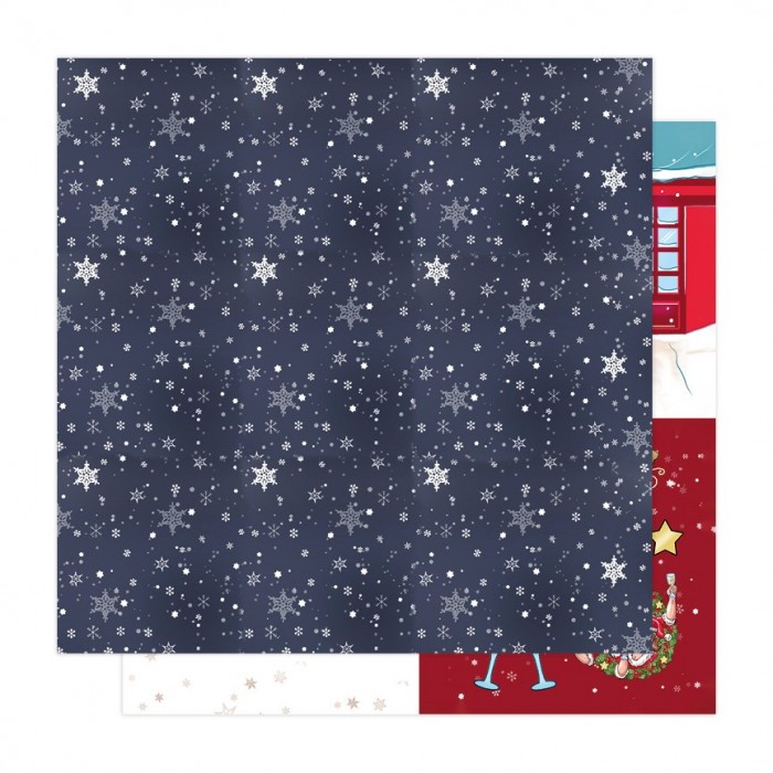 Scrapblok 30,5 x 30,5cm 24 vel - Family Christmas - Yvonne Creations - Afbeelding 8