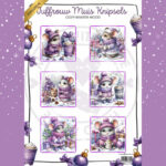 Juffrouw Muis Knipsel - Cozy Winter Mood