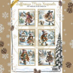 Juffrouw Muis Knipsel - Het meisje in de sneeuw