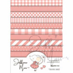 Juffrouw Muis Tiny Cardstock A5 - Biggetjesroze