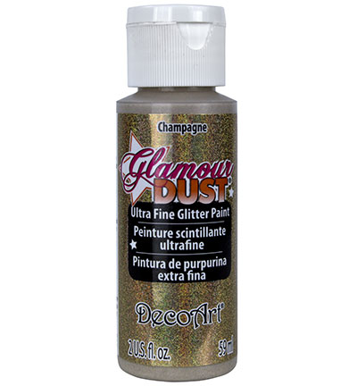 Acryl verf Glamour Dust – Champagne Gold