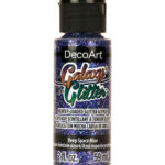 Acryl verf Galaxy Glitter - Deep Space Blue