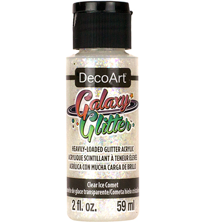 Acryl verf Galaxy Glitter – Clear Ice Comet