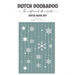 Dutch Mask Art - DDBD - Snowflakes A5