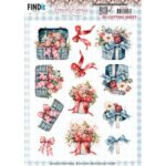 3D Cutting Sheet - Berries Beauties - Frosted Florals - Bow