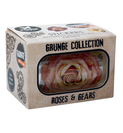 StudioLight  Vintage roses Grunge Collection Stickers 5 Meter nr. 55