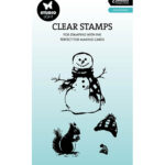 StudioLight Clear stempel -  Snowman Essentials nr. 903