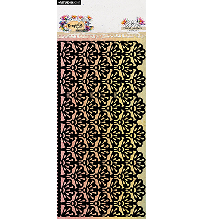 StudioLight – Stencil Floral pattern Dragonfly Dreams nr. 382