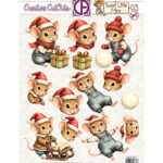 Creatief Art - Sweet Little Mice Christmas 03
