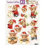 Creatief Art - Sweet Little Mice Christmas 04