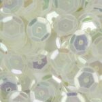 Pailletten - Transparant wit