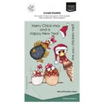 Vaessen Creative • Clear Stamps Kerstkippen 2 10st. - Carla Creates