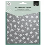 Vaessen Creative • Embossing Folder Sterren - Carla Creates