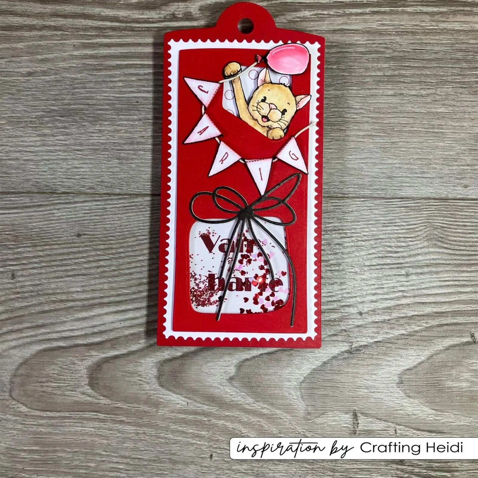 Vaessen Creative • Snij- en Embossingmallen Label 13st. - Carla Creates - Afbeelding 6