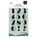 Vaessen Creative • Clear Stamps Cijfers 12st. -  Carla Creates