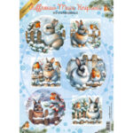 Juffrouw Muis Knipsel - Winterbabbels