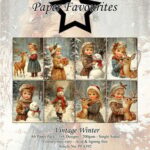 Paper Favourites - Vintage Winter A6 - PFA592