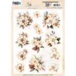 3D Cutting Sheet - Berries Beauties - Cosy WInter - Cosy Flowers