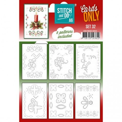 Stitch and Do – Cards Only A6 – Set 32