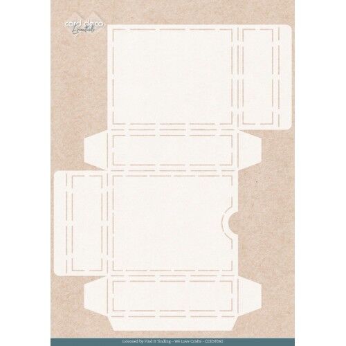 Stencil – Card Deco Essentials – Steampunk – Steampunk Box – A4