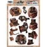 3D Pushout Sheet - Berries Beauties - Steampunk - Objects