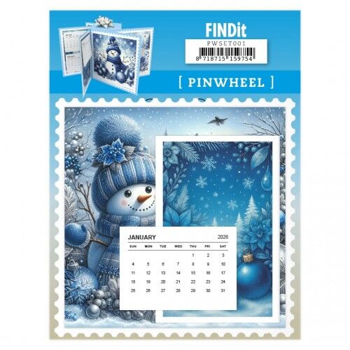 Findit – Pinwheel – Winter Snowmen