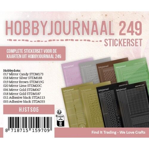 Stickerset Hobbyjournaal 249