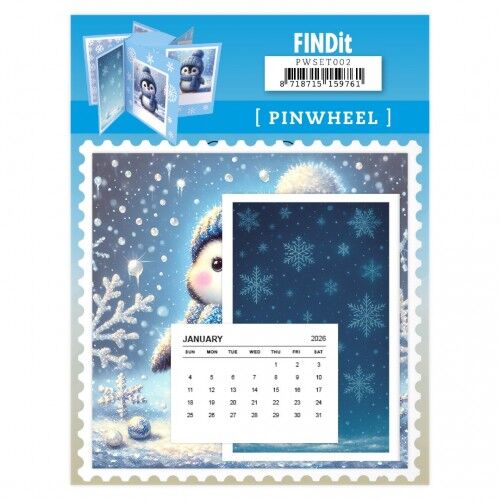 Findit – Pinwheel – Winter Penguins