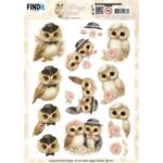 3D Pushout Sheet - Berries Beauties - Owlways Yours - Charm