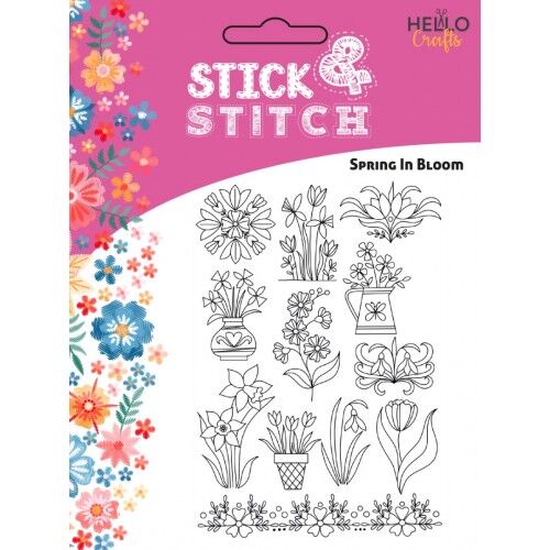 Stick and Stitch Spring In Bloom