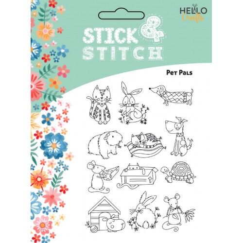 Stick and Stitch Pet Pals