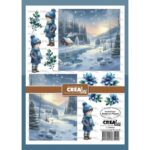 Knipvel Winter D (per 8 stuks) A4