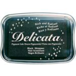 Delicata - Black Shimmer Inkpad