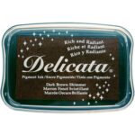 Delicata - Dark Brown Shimmer InkpadÂ 