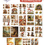 Fairy Bells Art Journaling set A4 nr 4- Herfst  99081/004