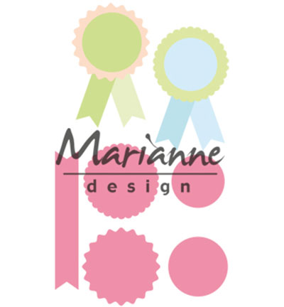 Marianne Design  Rosettes & labels