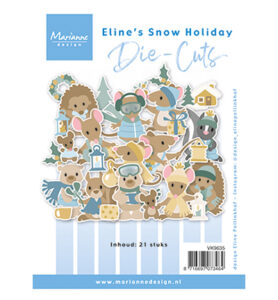 Marianne Design - Eline's Snow Holiday die cuts VK9635