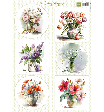 Marianne Design Birthday Bouquets