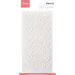 Marianne Design Hearts pearls - light pink