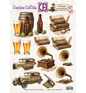 Creatief Art Vintage Gentlemen