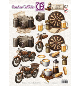 Creatief Art Vintage Gentlemen