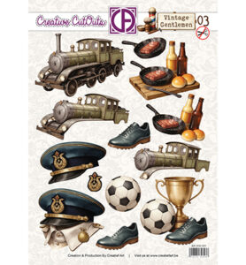 Creatief Art Vintage Gentlemen