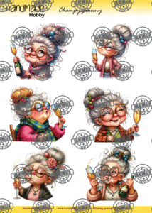 Knipvel Champy Granny- Handmade Hobby