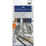 Faber-Castell Houtskoolset 7 delig