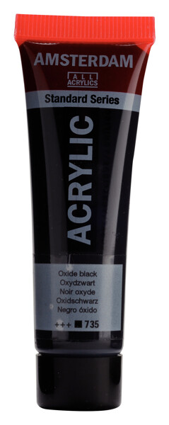 Amsterdam Standard Series Acrylverf Tube 20 ml Oxydzwart 735